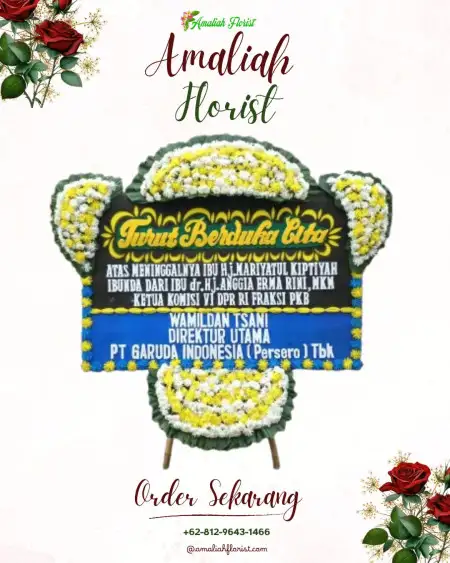Papan Bunga Duka Ballroom Wedding Alam Sutera